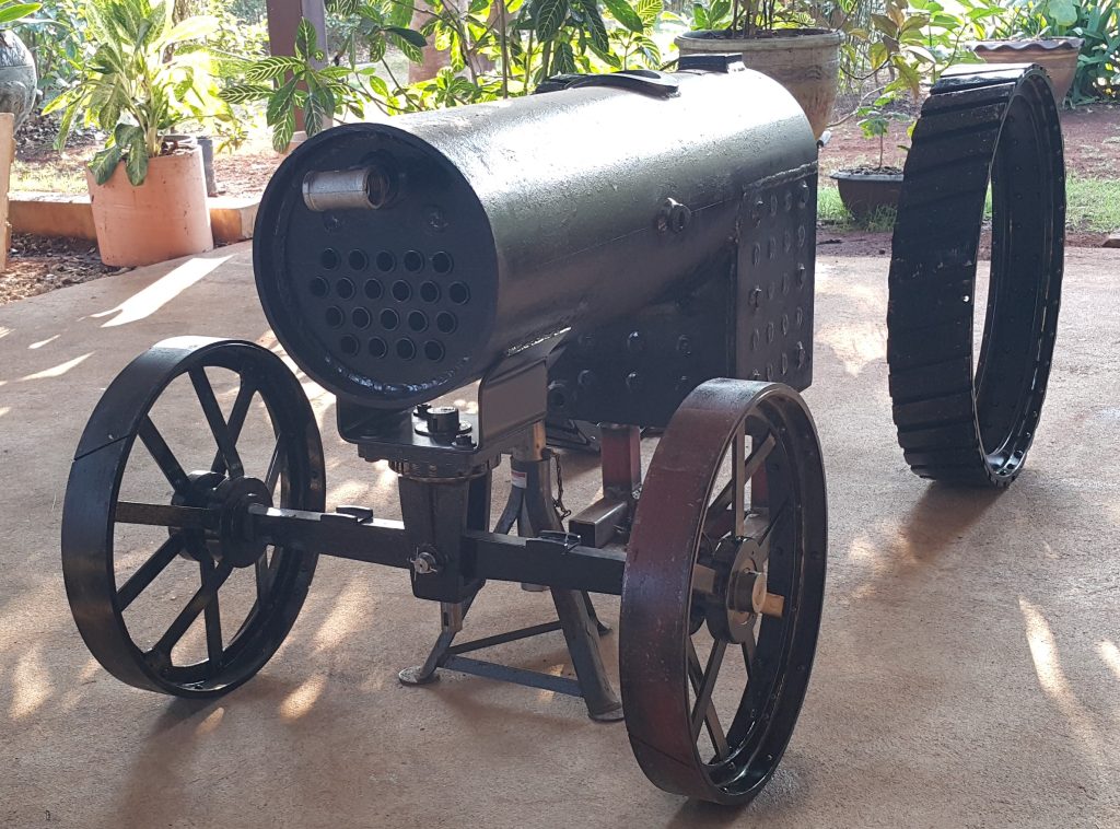 image showing 6 Inch Scale Little Samson Traction Engine Build Boiler Back Front Wheels Axle 02