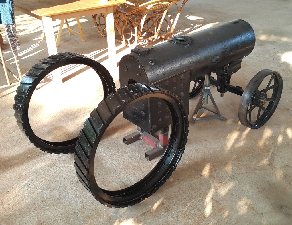 Image of 6 Inch Scale Little Samson Traction Engine Construction Boiler Back Front Wheels Axle 01