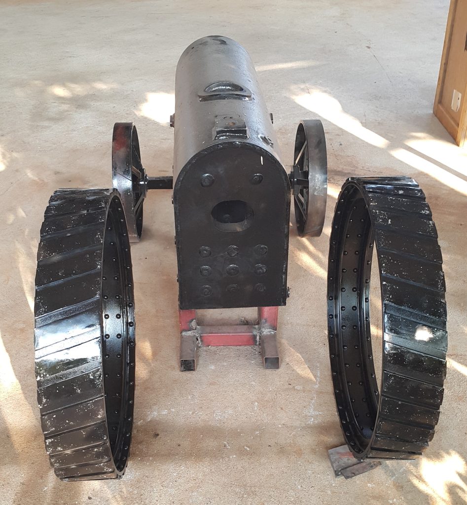 Image of 6 Inch Scale Little Samson Traction Engine Making Boiler Back Front Wheels Axle 03