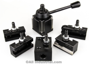 Image of DIY CNC Lathe AXA Quick-Change Tool Post and Toolholders