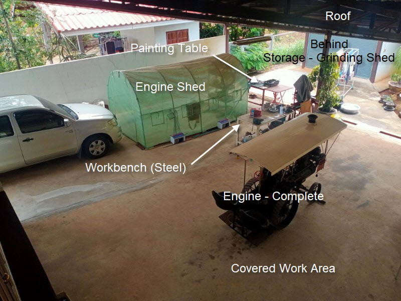 Image of Little Samson Traction Engine Refurbishment Workplace