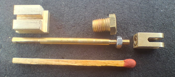 Photo of Slide Valve Spindle Clevis Components