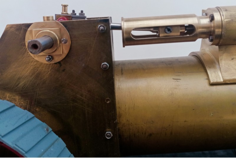 Image showing BLTE Cylinder Mounted on Boiler